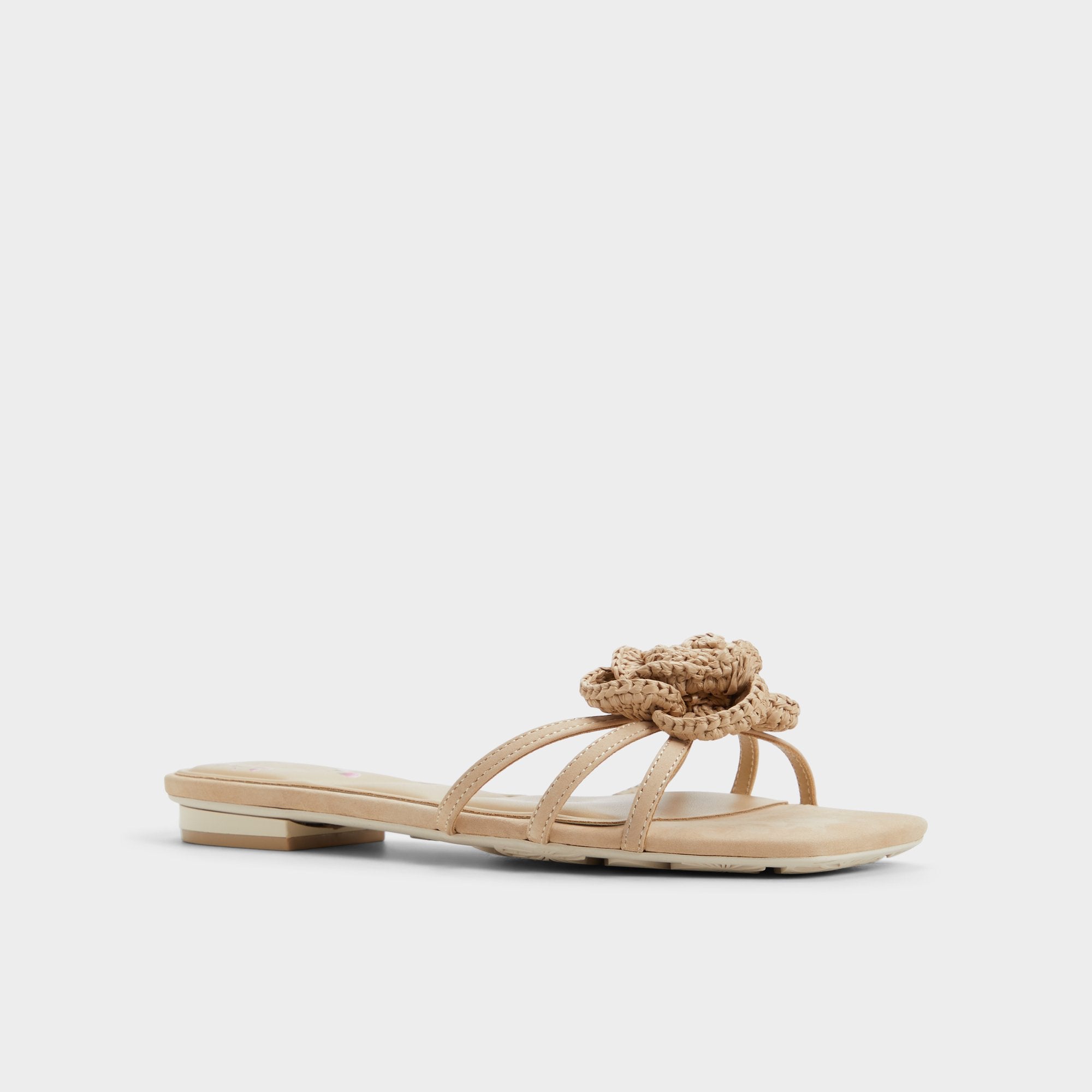 Aldo Wildbloom Sand Women's Travel essentials - Strappy flat sandal