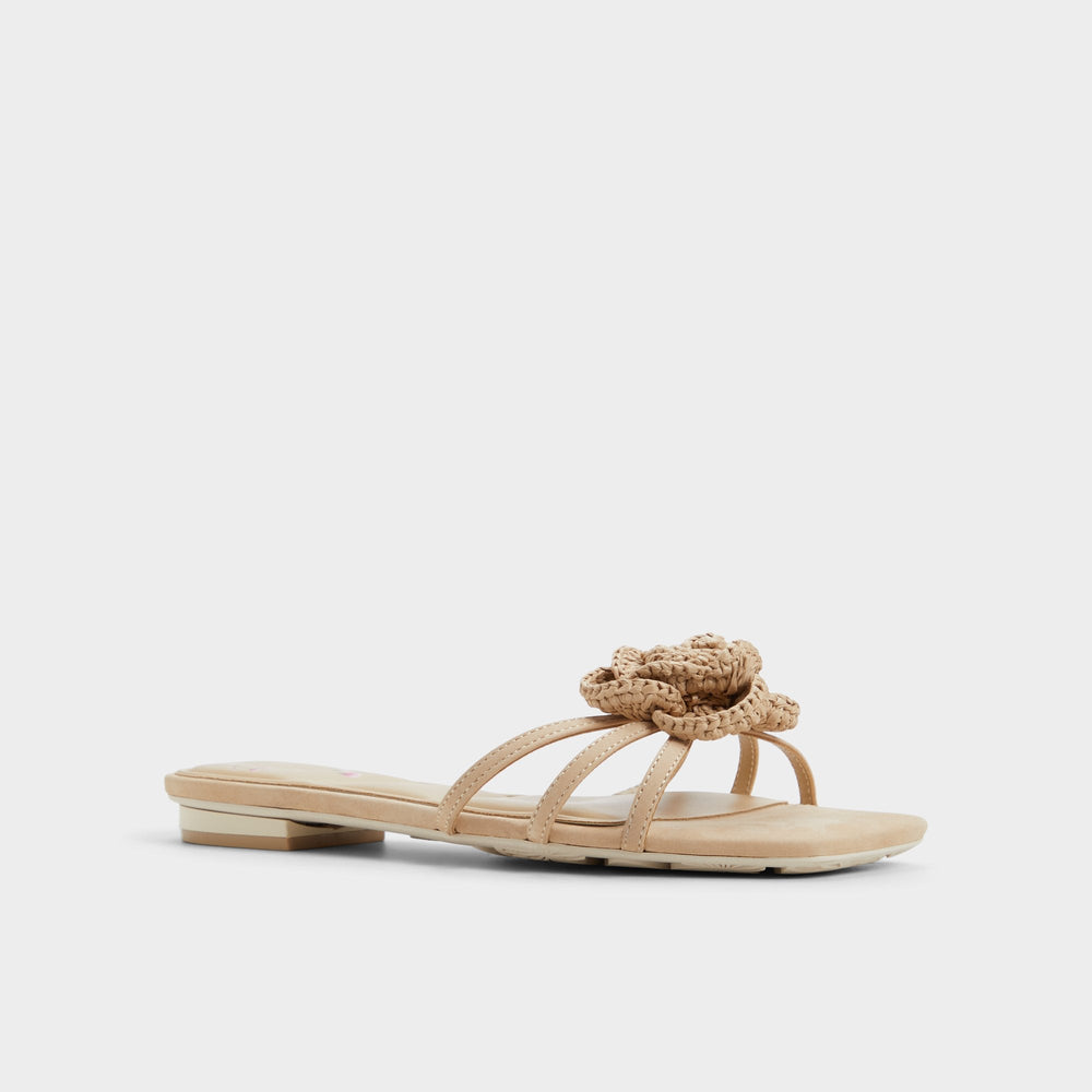 Aldo Wildbloom Sand Women's Travel essentials - Strappy flat sandal