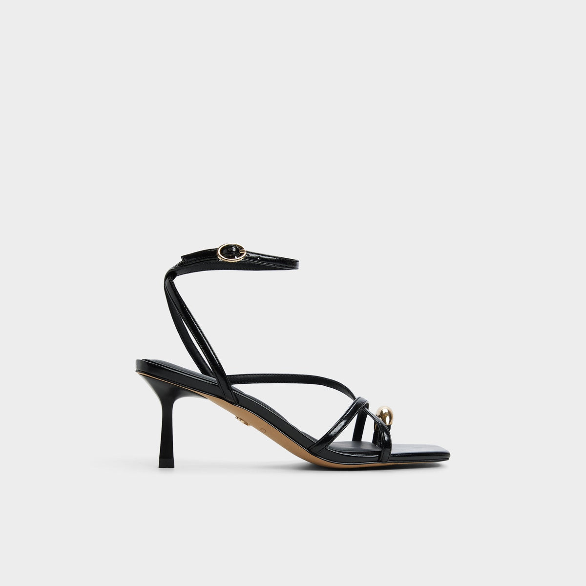 Aldo Elodiah Black Women's Travel essentials - Strappy heeled sandal, Stiletto heel