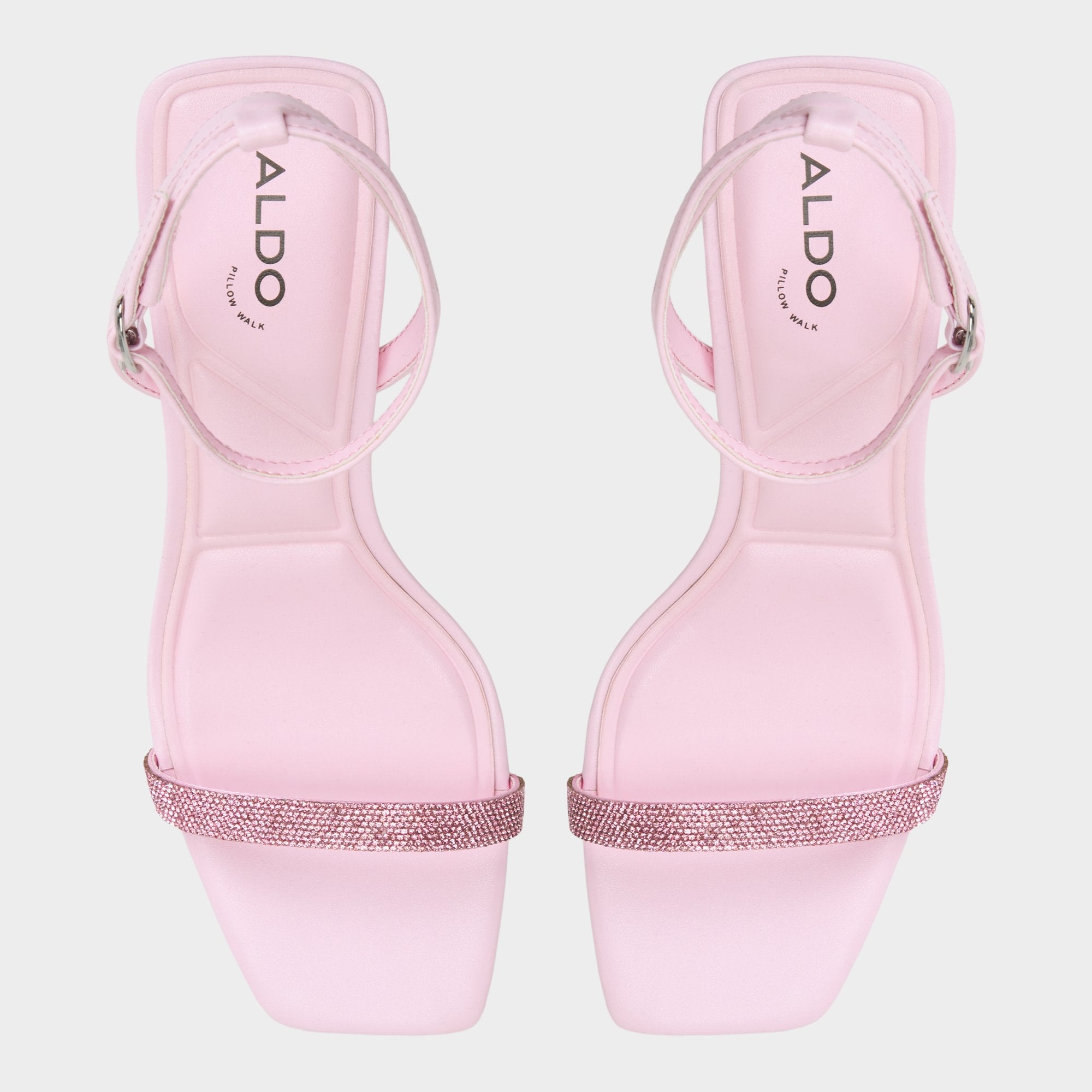 Aldo Kirri Light Pink Women's Strappy sandals - Strappy heeled sandal