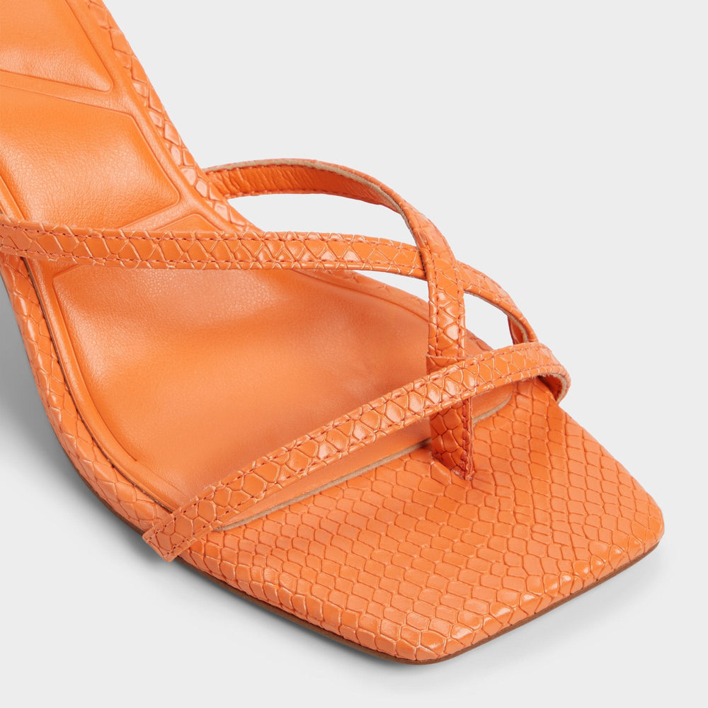 Aldo Calypsa Medium Orange Women's Heeled mules - Strappy heeled sandal