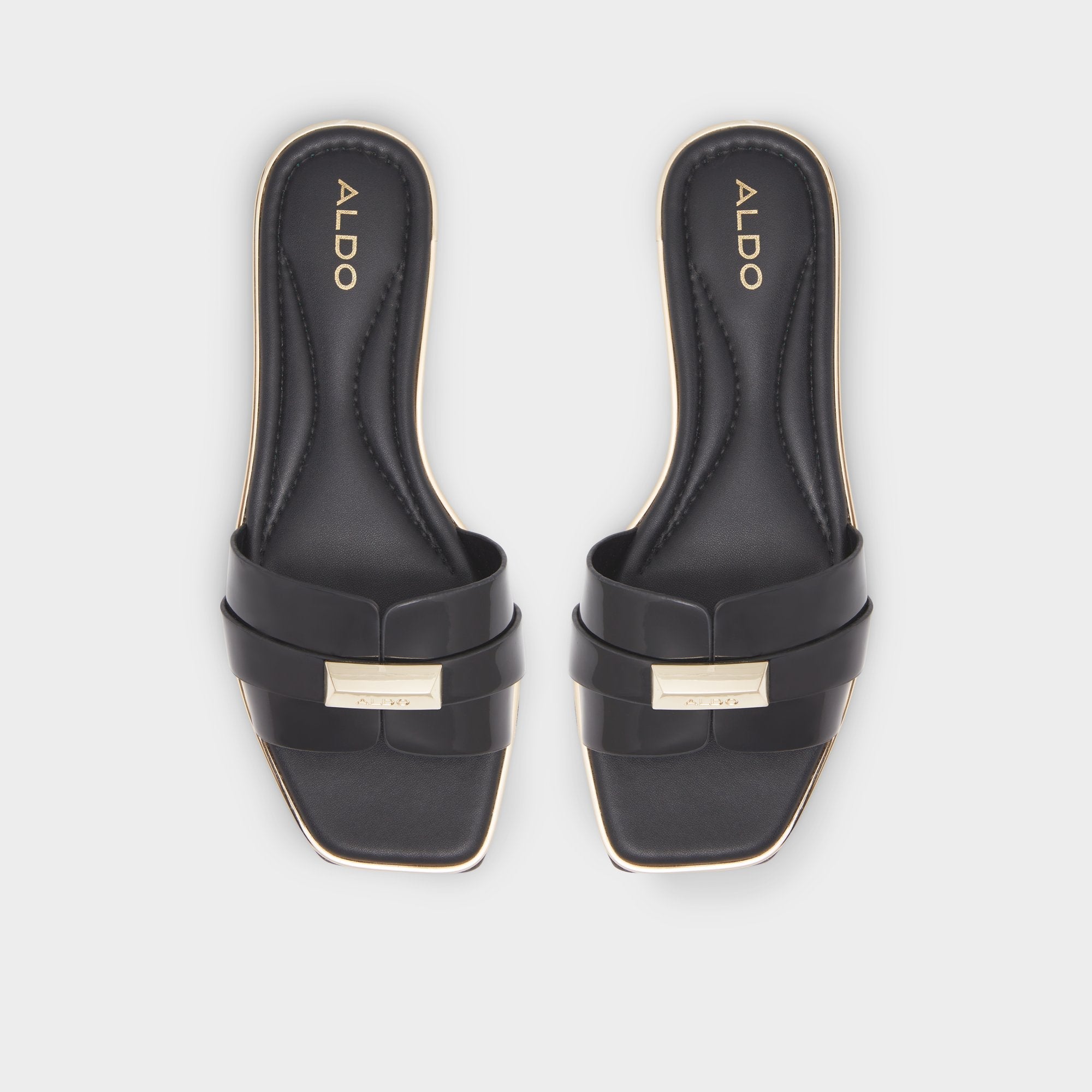 Aldo Darine in Xt Black - Slide sandal