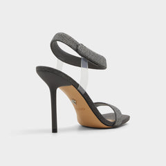 Aldo Rosy Dark Grey Women's Strappy sandals - Strappy heeled sandal