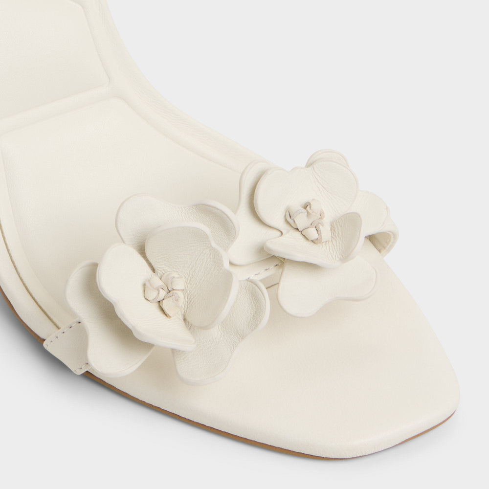 Aldo Daisylily White/Bone Women's Heeled sandals - Strappy heeled sandal, Stiletto heel