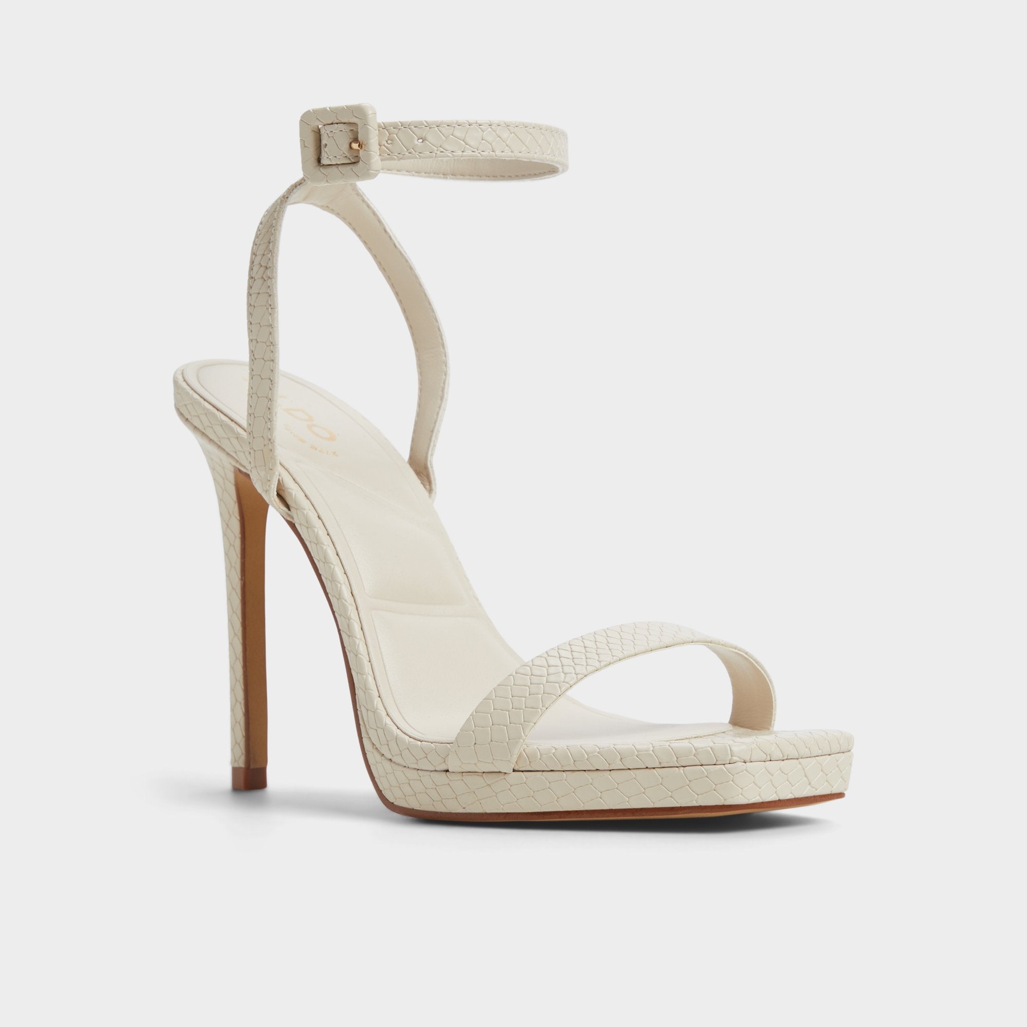 Aldo Kaathy Light Brown Women's Strappy Heels - Strappy heeled sandal