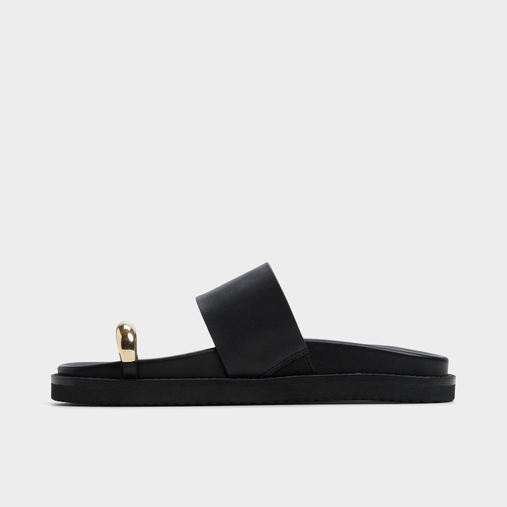 Aldo Beachstroll Black Women's Footbed sandals - Footbed sandal, Footbed sandal