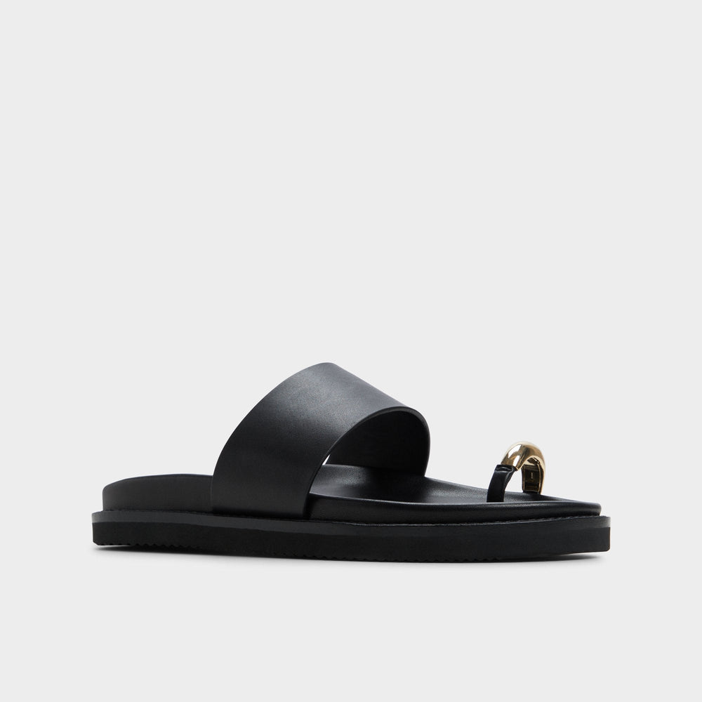 Aldo Beachstroll Black Women's Footbed sandals - Footbed sandal, Footbed sandal