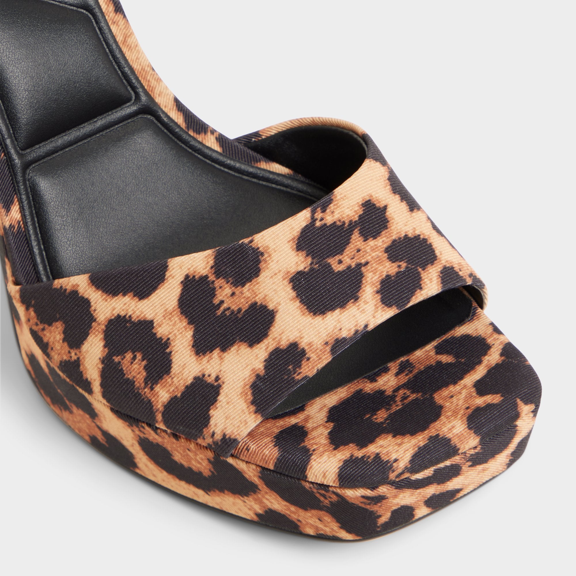 Aldo Chicgleam Brown Multi Women's Strappy sandals - Strappy heeled sandal, Platform