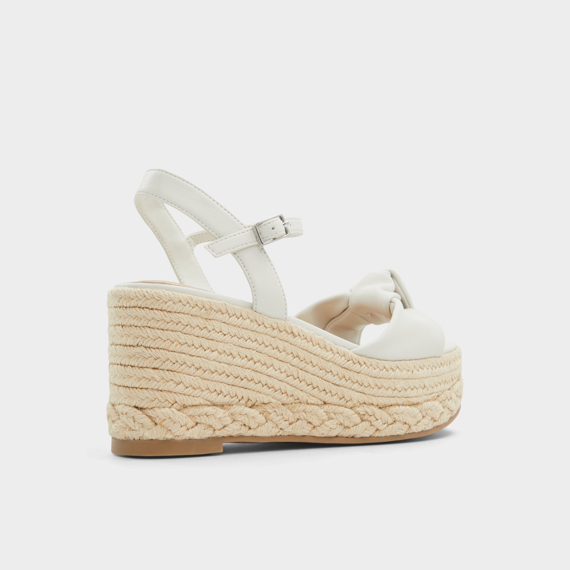 Aldo Annamarie White Women's Wedges - Wedge sandal, Wedge heel