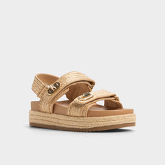 Aldo Sunhaven Open Natural Women's Travel essentials - Footbed sandal
