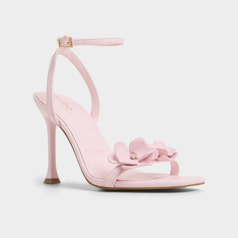 Aldo Daisylily Light Pink Women's Heeled sandals - Strappy heeled sandal, Stiletto heel