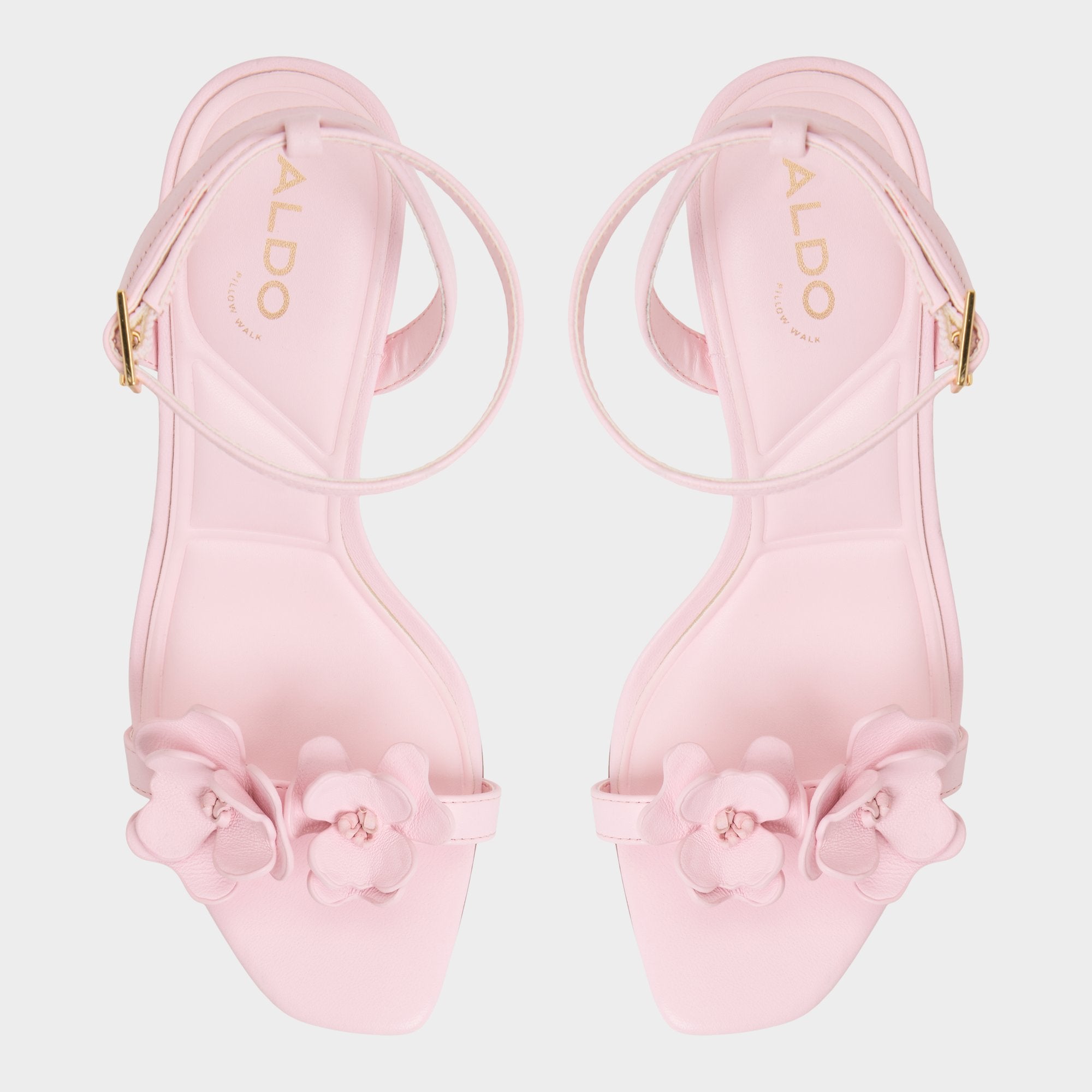 Aldo Daisylily Light Pink Women's Heeled sandals - Strappy heeled sandal, Stiletto heel