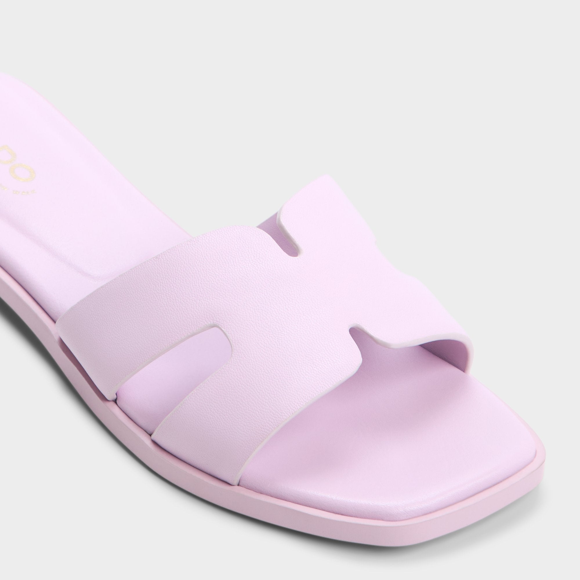 Aldo Itsandal Light Purple Women's Flats - Slide sandal