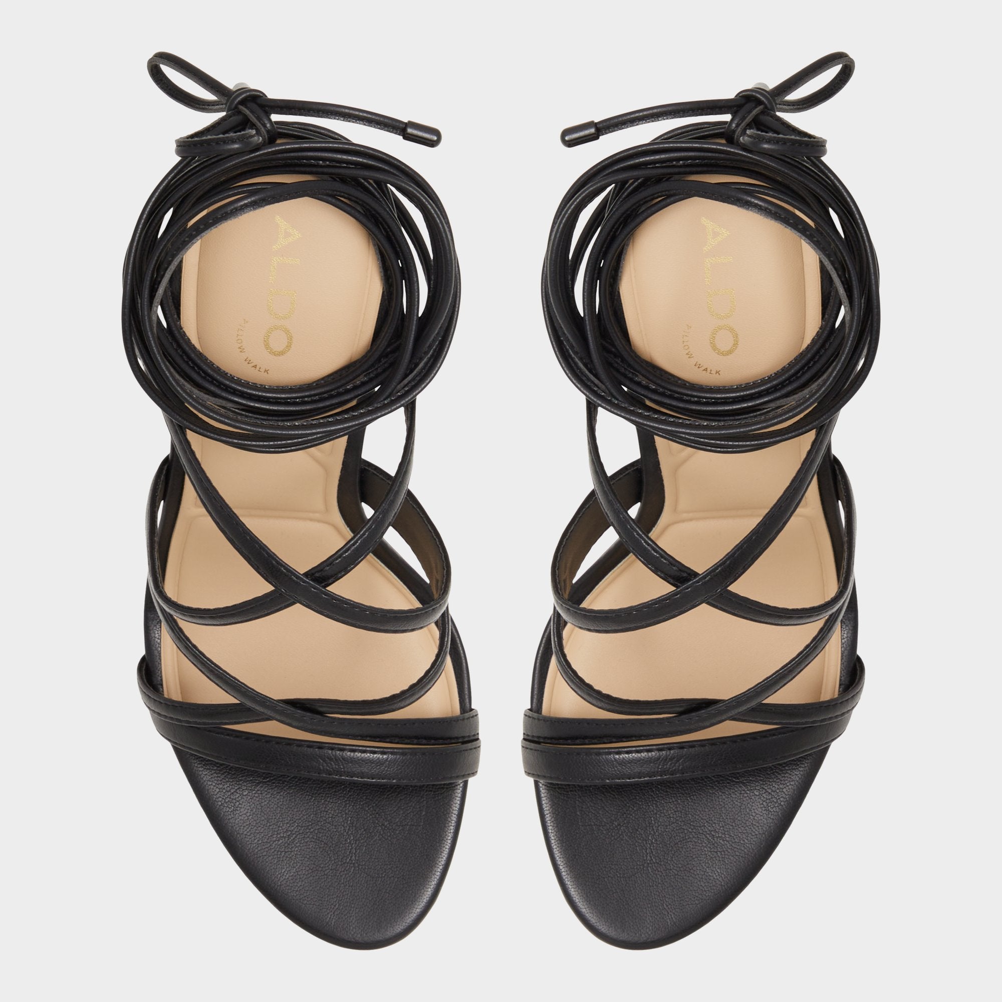 Aldo Marylou Black Women's Strappy sandals - Strappy heeled sandal