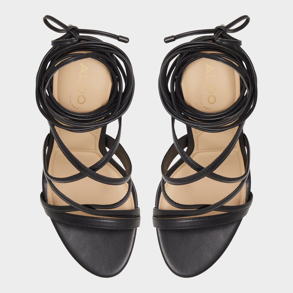Aldo Marylou Black Women's Strappy sandals - Strappy heeled sandal