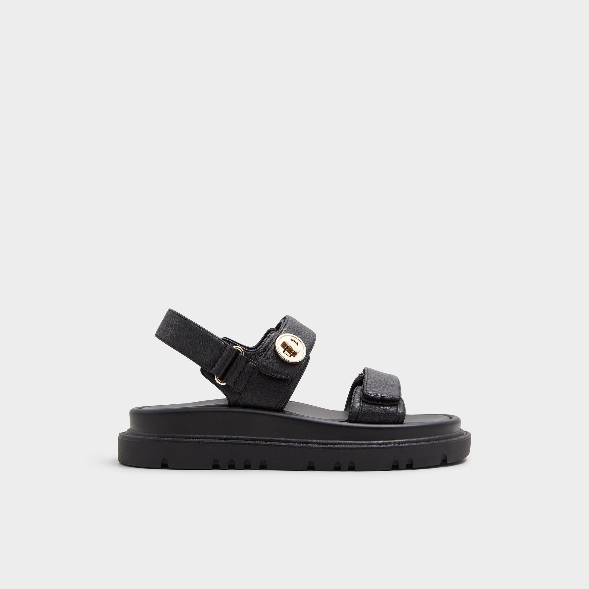 Aldo Linette Black Women's Footbed sandals - Footbed sandal, Footbed sandal