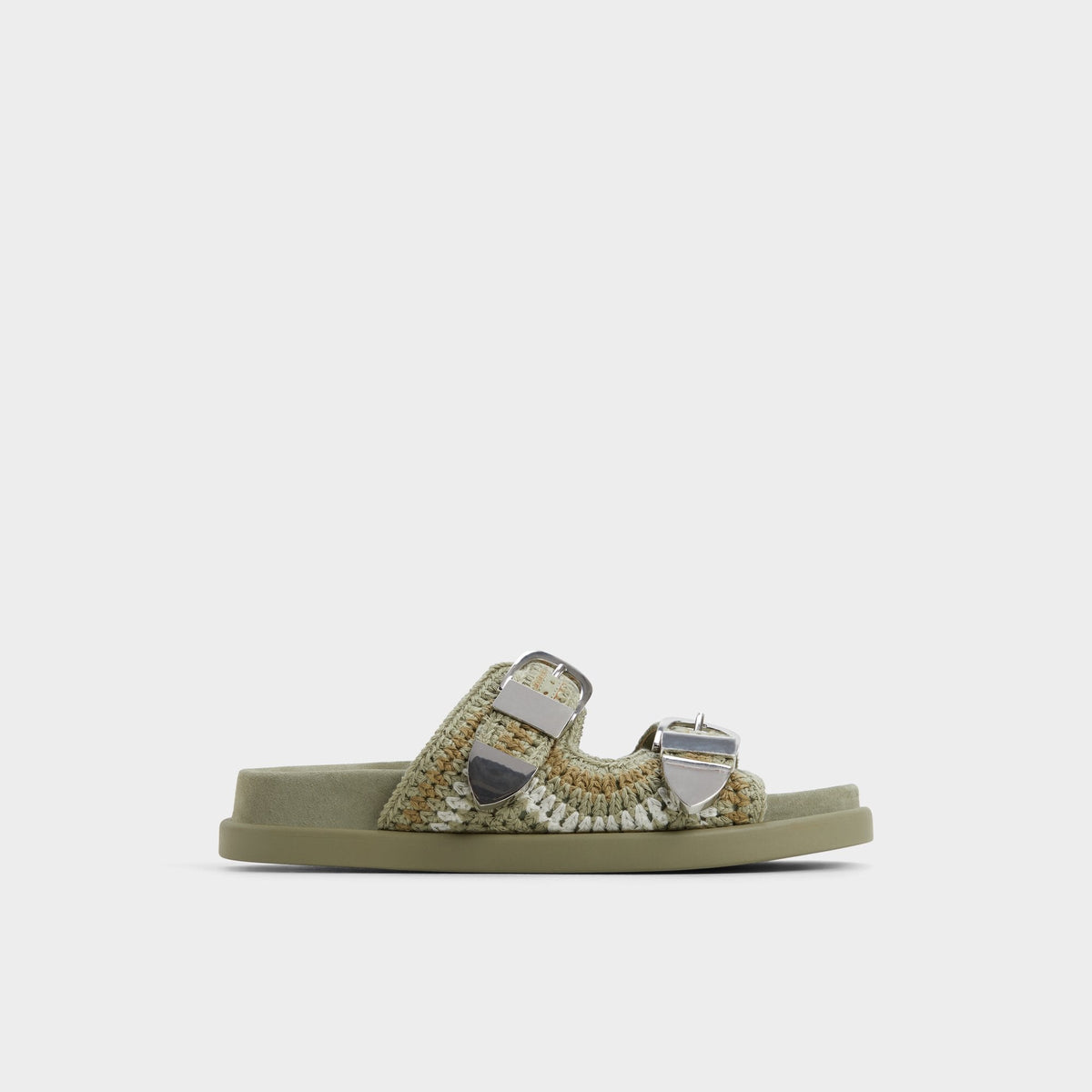 Aldo Bohodream Khaki Women's Footbed sandals - Footbed sandal