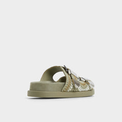 Aldo Bohodream Khaki Women's Footbed sandals - Footbed sandal