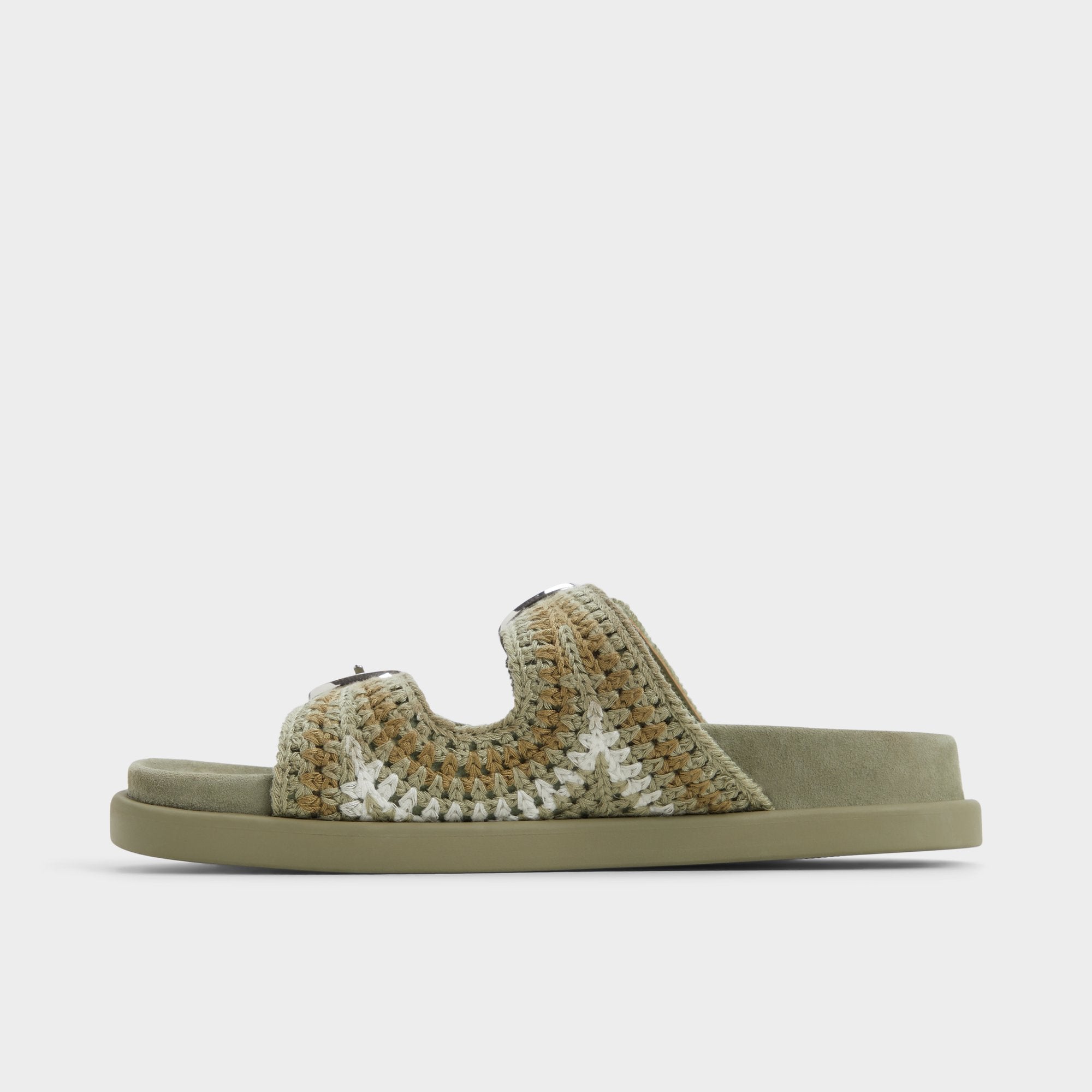 Aldo Bohodream Khaki Women's Footbed sandals - Footbed sandal