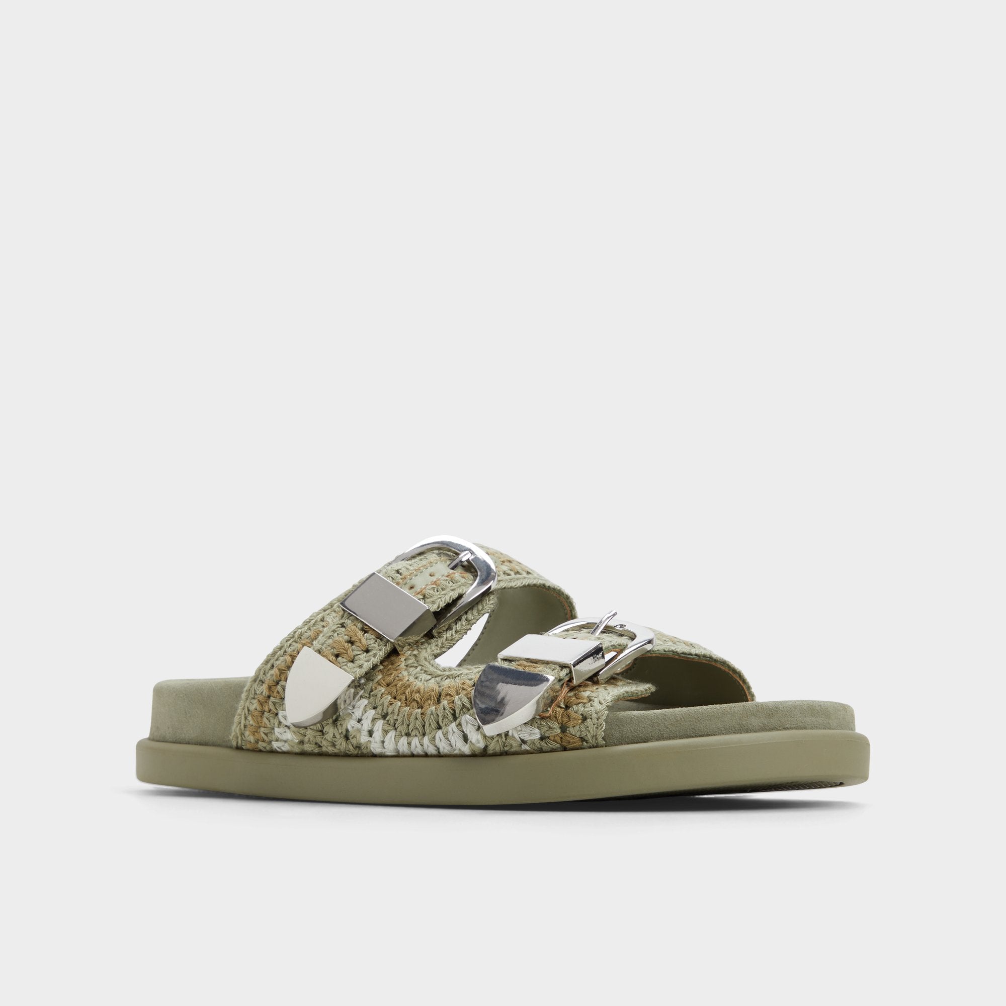 Aldo Bohodream Khaki Women's Footbed sandals - Footbed sandal