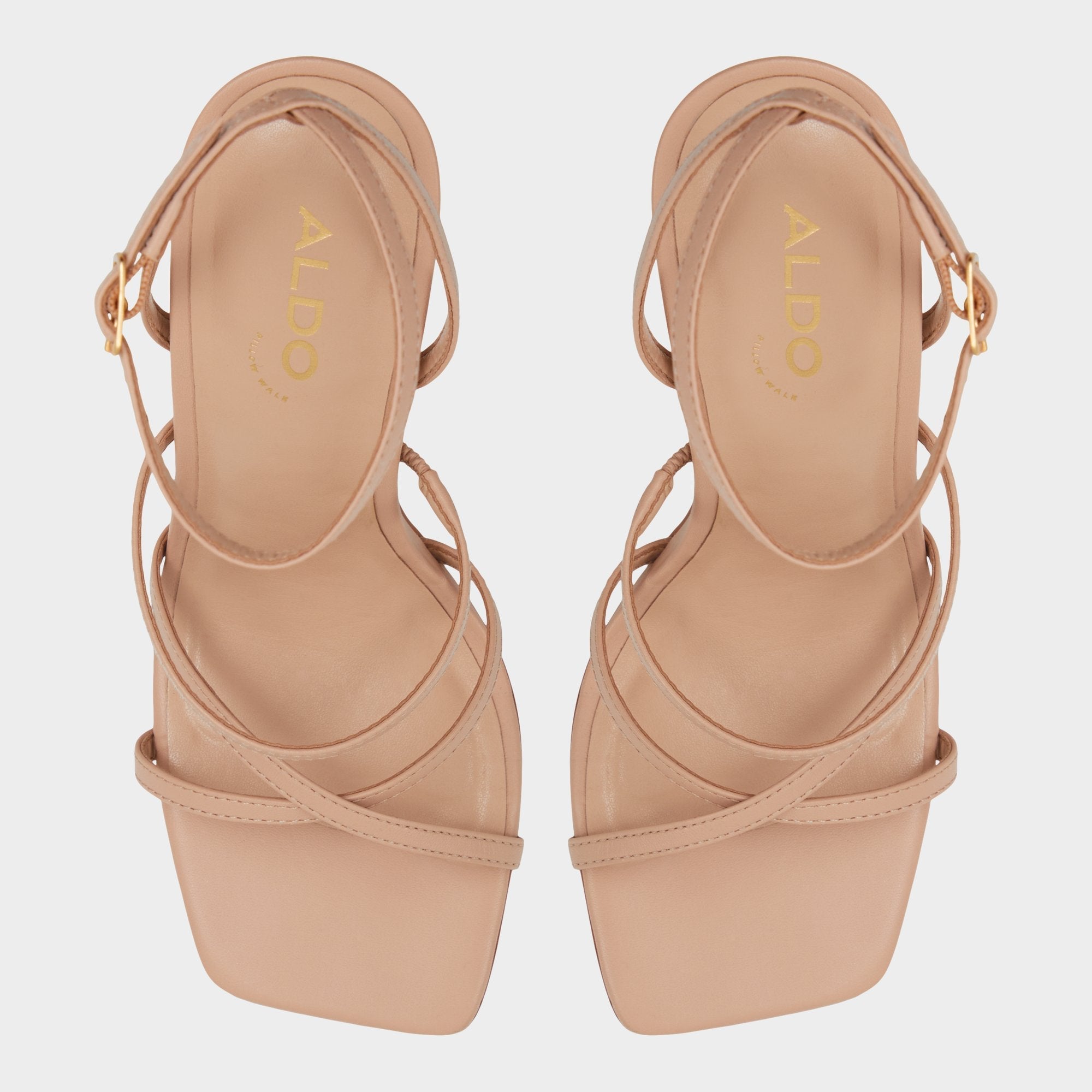 Aldo Galoi Bone Women's Strappy sandals - Strappy heeled sandal