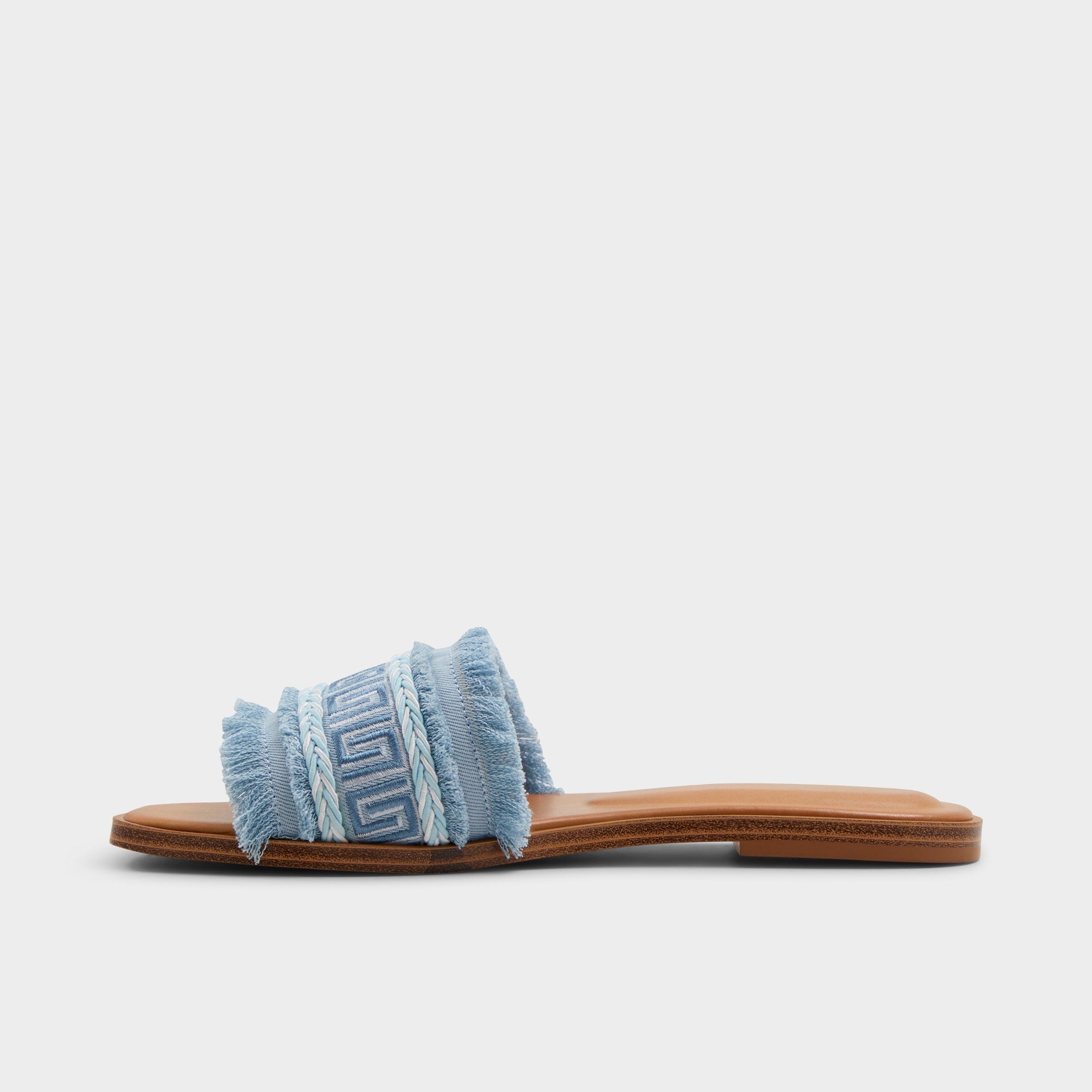 Aldo Nalani Medium Blue Women's Flats - Slide sandal