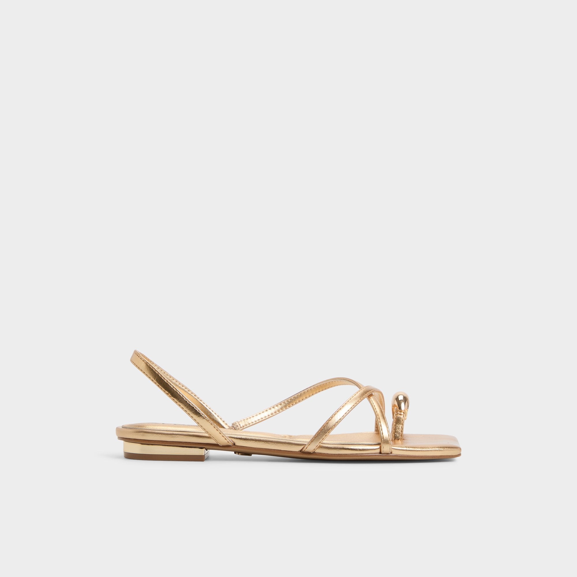 Aldo Synthesa Gold Women's Travel essentials - Flip flop