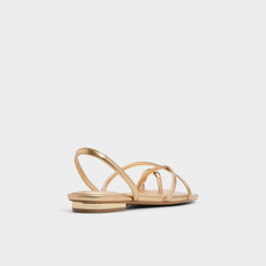 Aldo Synthesa Gold Women's Travel essentials - Flip flop