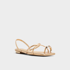 Aldo Synthesa Gold Women's Travel essentials - Flip flop
