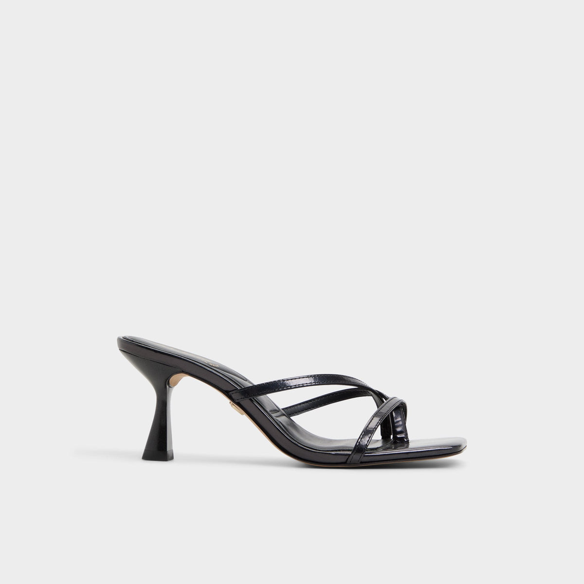 Aldo Calypsa Black Women's Animal Prints - Strappy heeled sandal, Block heel