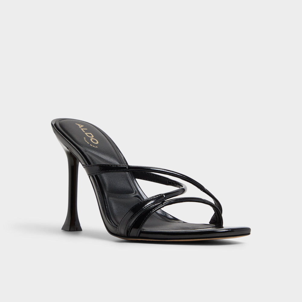 Aldo Velaia Black Women's Heeled mules - Heeled mule, Stiletto heel