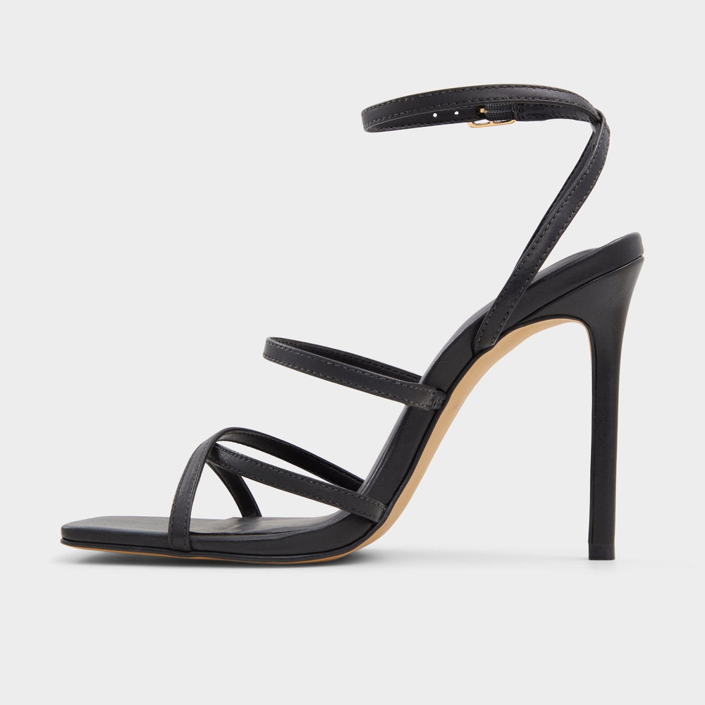 Aldo Galoi Black Women's Strappy sandals - Strappy heeled sandal