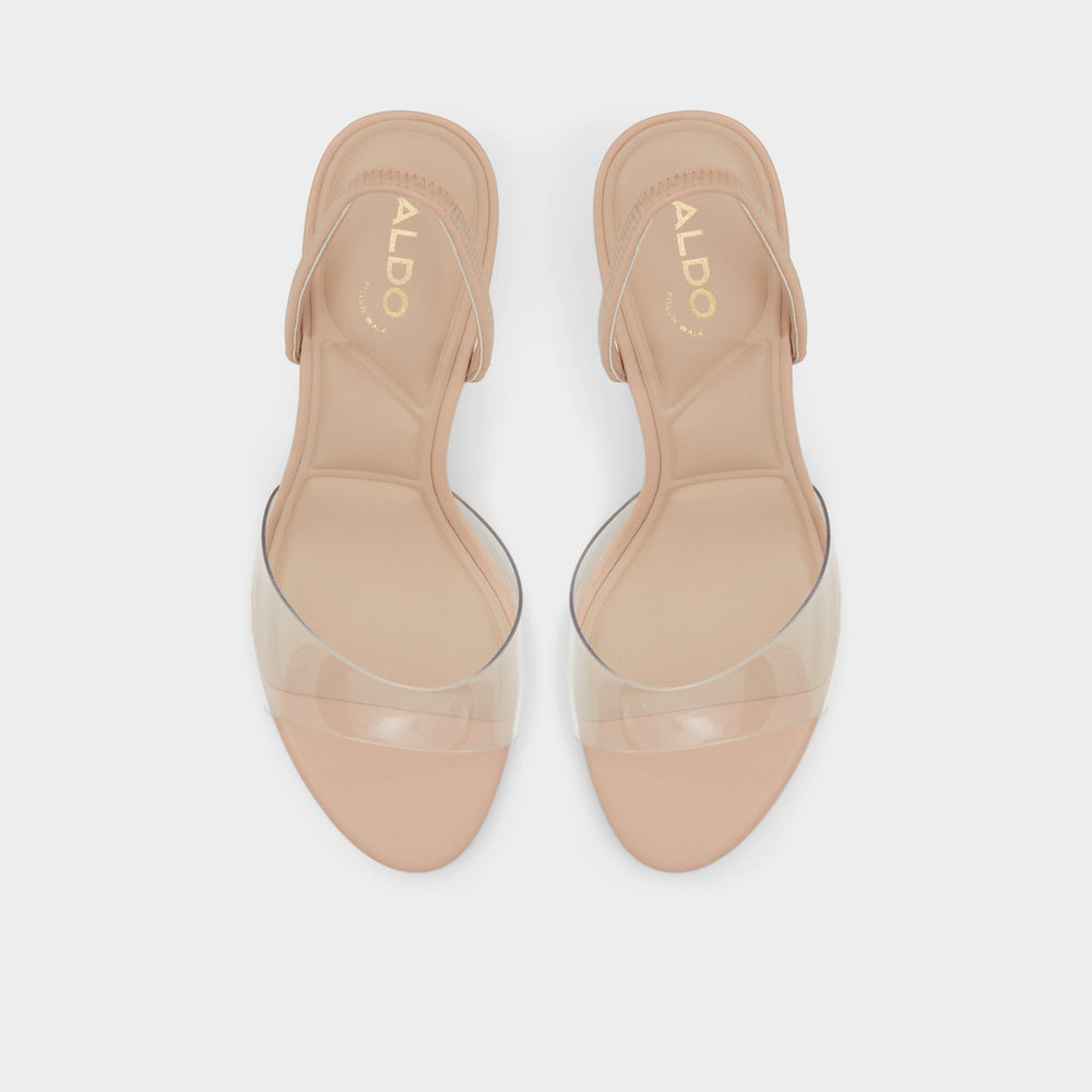 Aldo Aitana Bone Women's Heeled sandals - Strappy heeled sandal, Stiletto heel