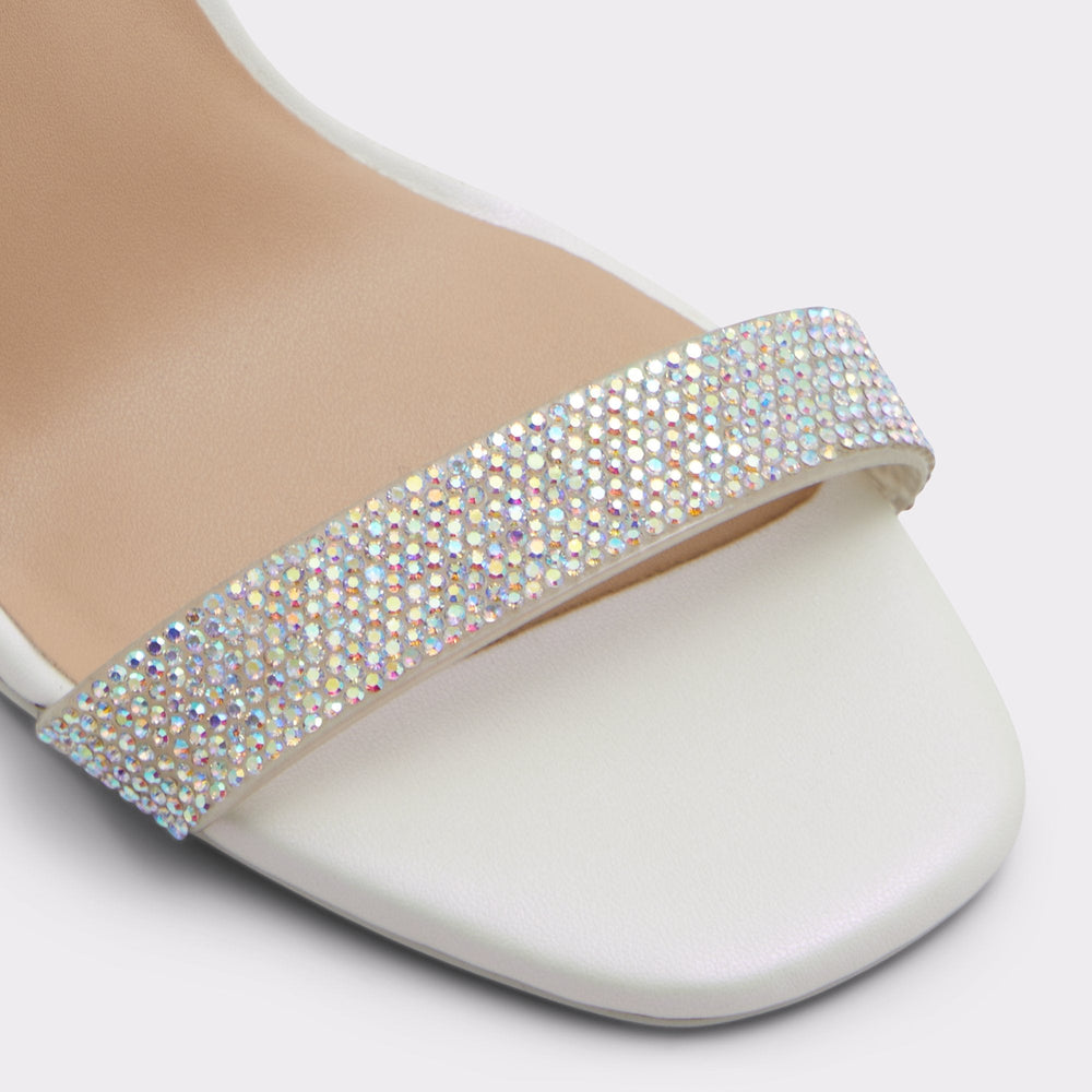 Aldo Onardonia in Open Natural - Strappy sandal, Block heel