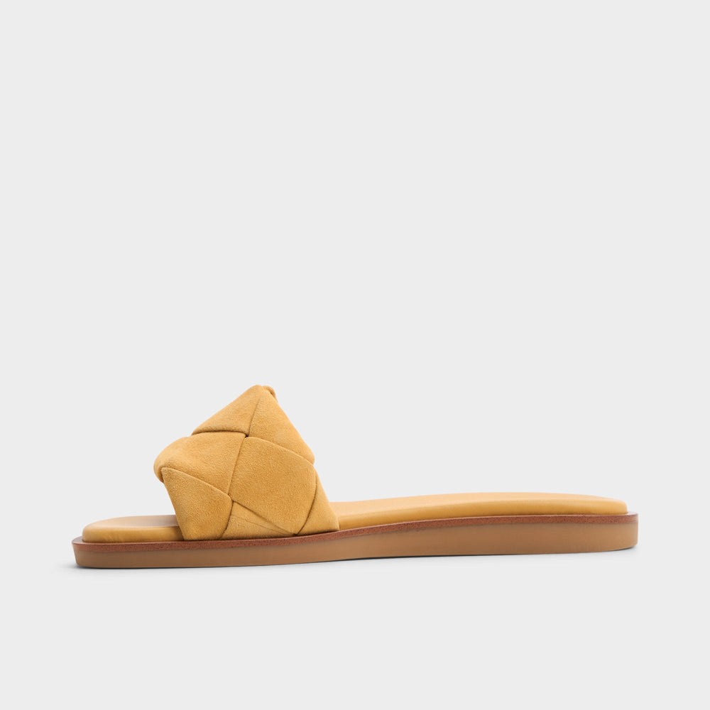 Aldo Esterelle Other Yellow Women's Flats - Slide sandal