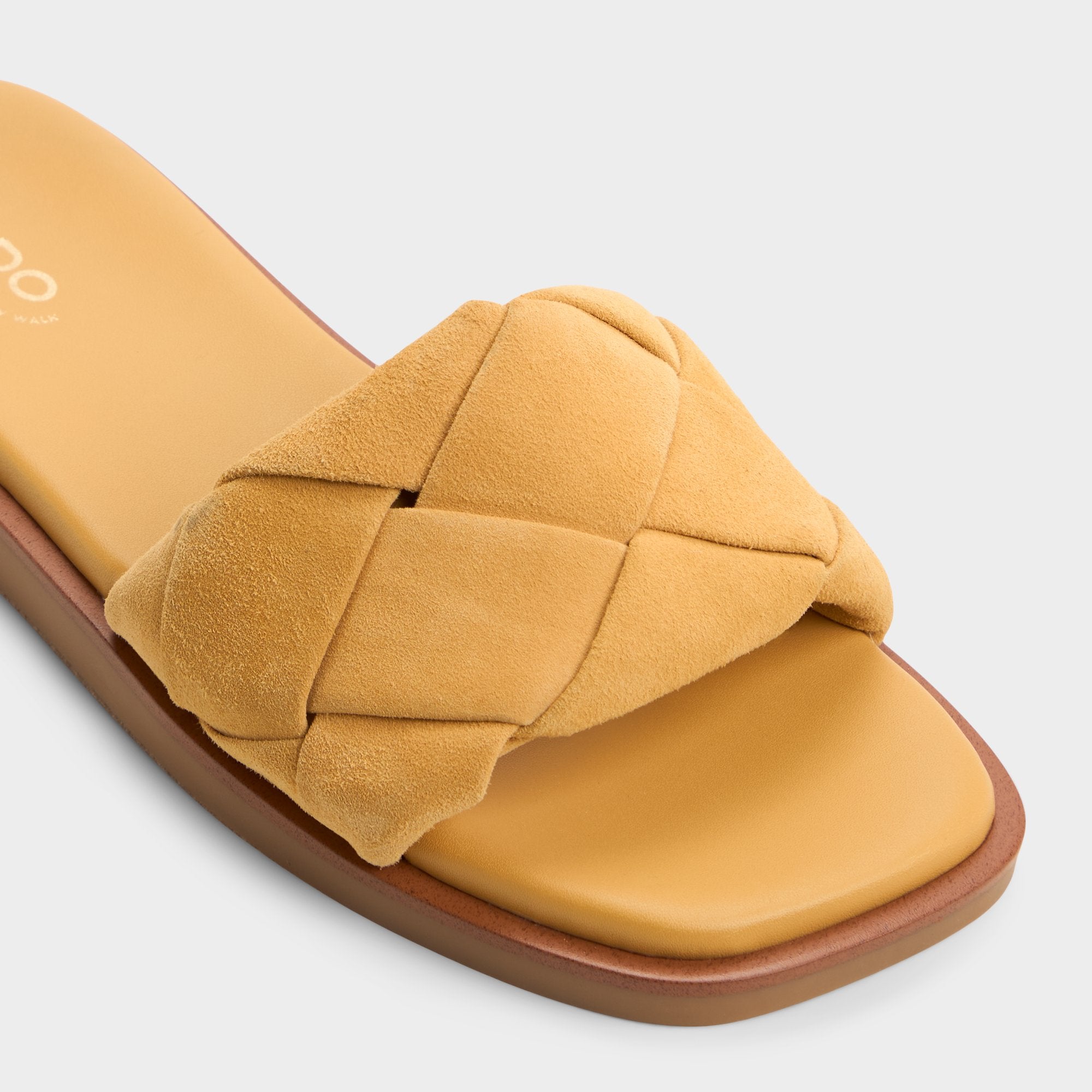 Aldo Esterelle Other Yellow Women's Flats - Slide sandal