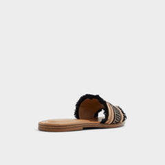 Aldo Nalani Open Black Women's Flats - Slide sandal
