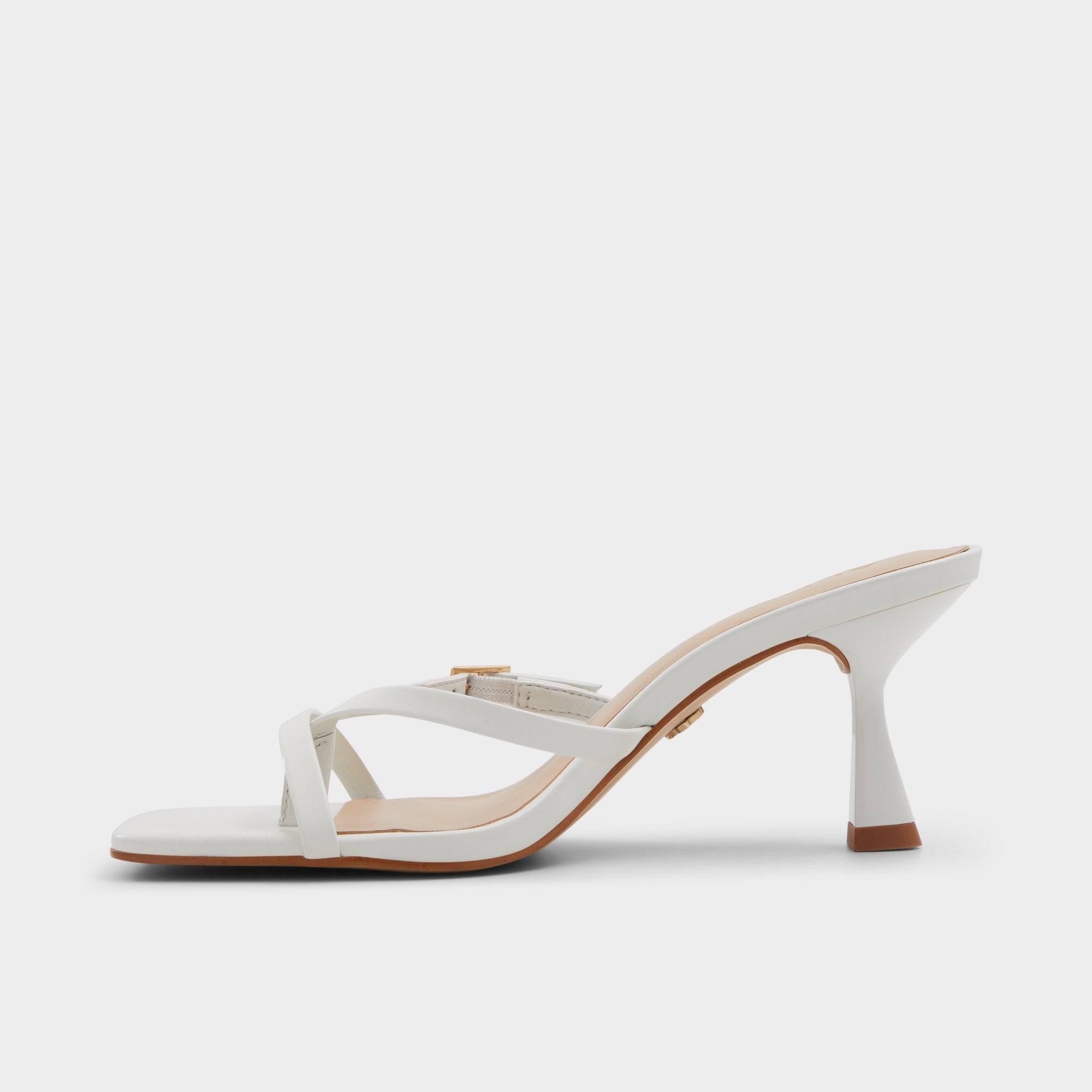 Aldo Gannever White/Bone Women's Heeled sandals -