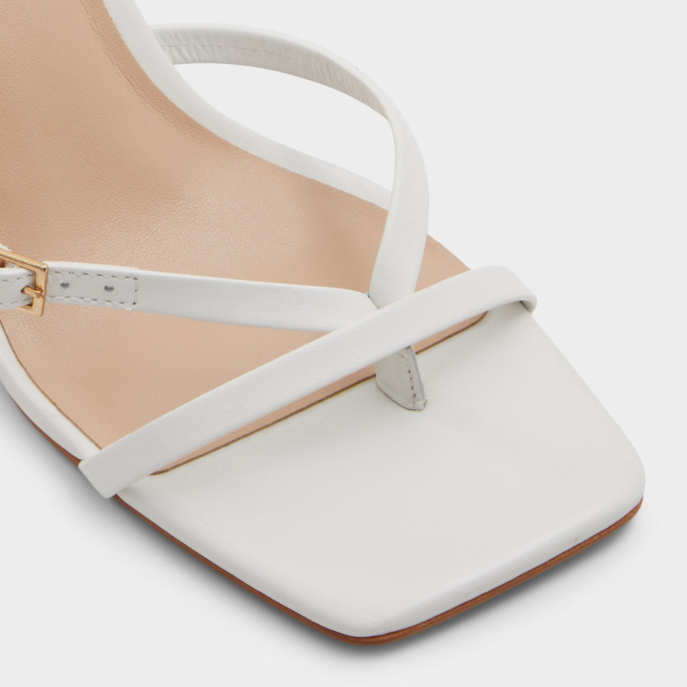 Aldo Gannever White/Bone Women's Heeled sandals -