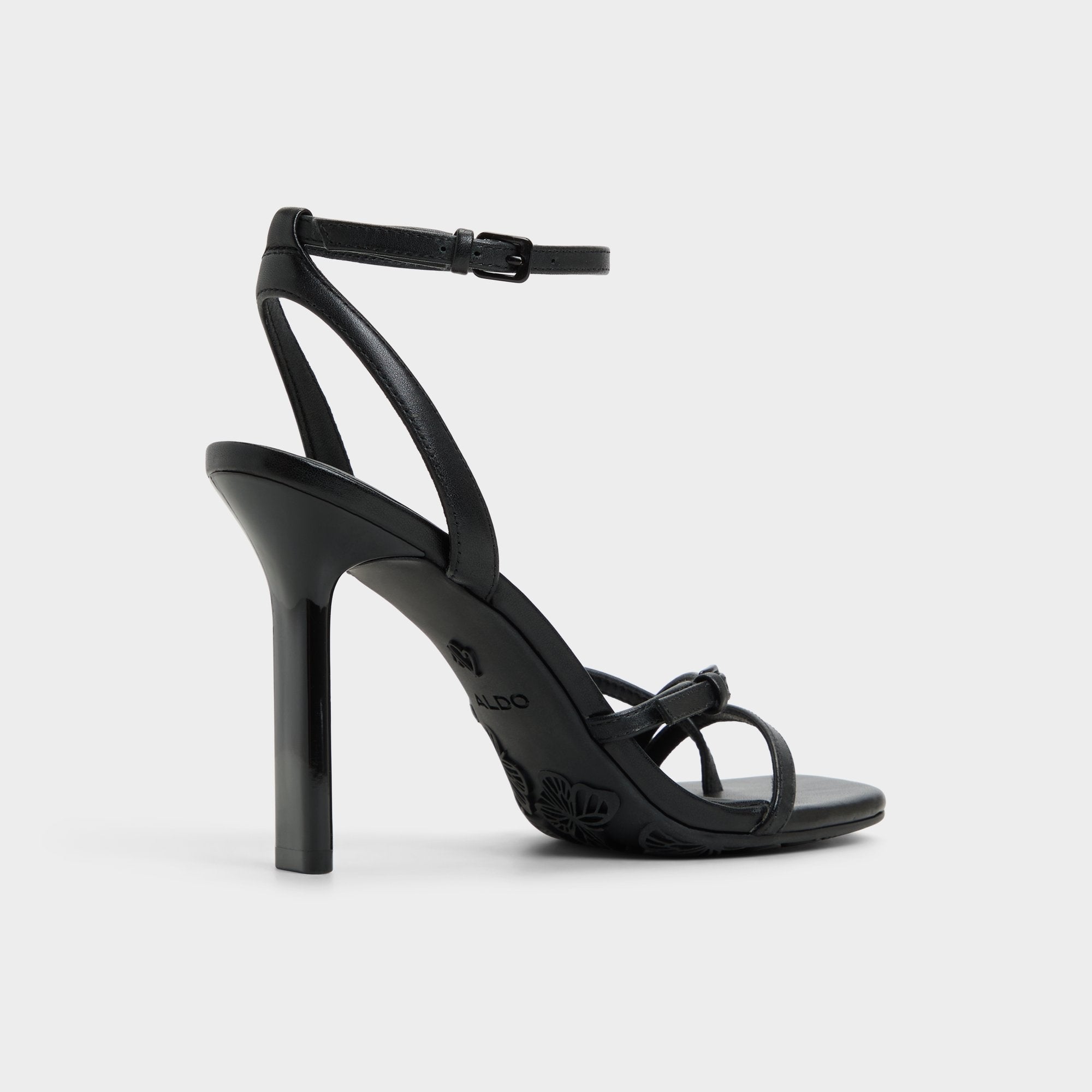 Aldo Conney Black Women's Heeled sandals - Strappy heeled sandal, Stiletto heel