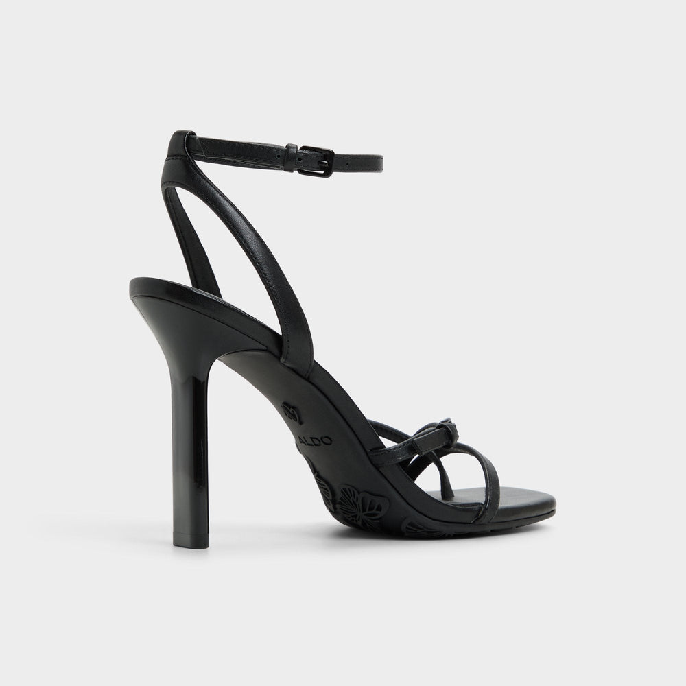 Aldo Conney Black Women's Heeled sandals - Strappy heeled sandal, Stiletto heel