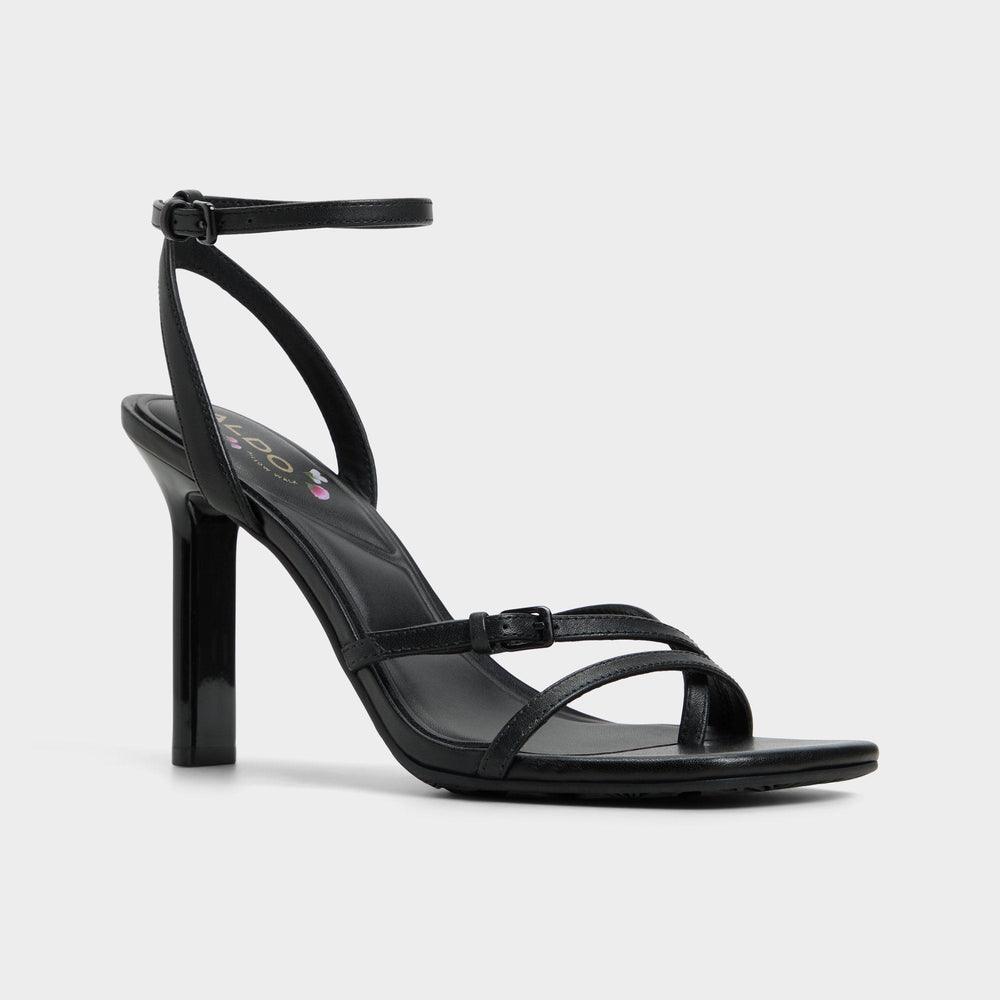 Aldo Conney Black Women's Heeled sandals - Strappy heeled sandal, Stiletto heel