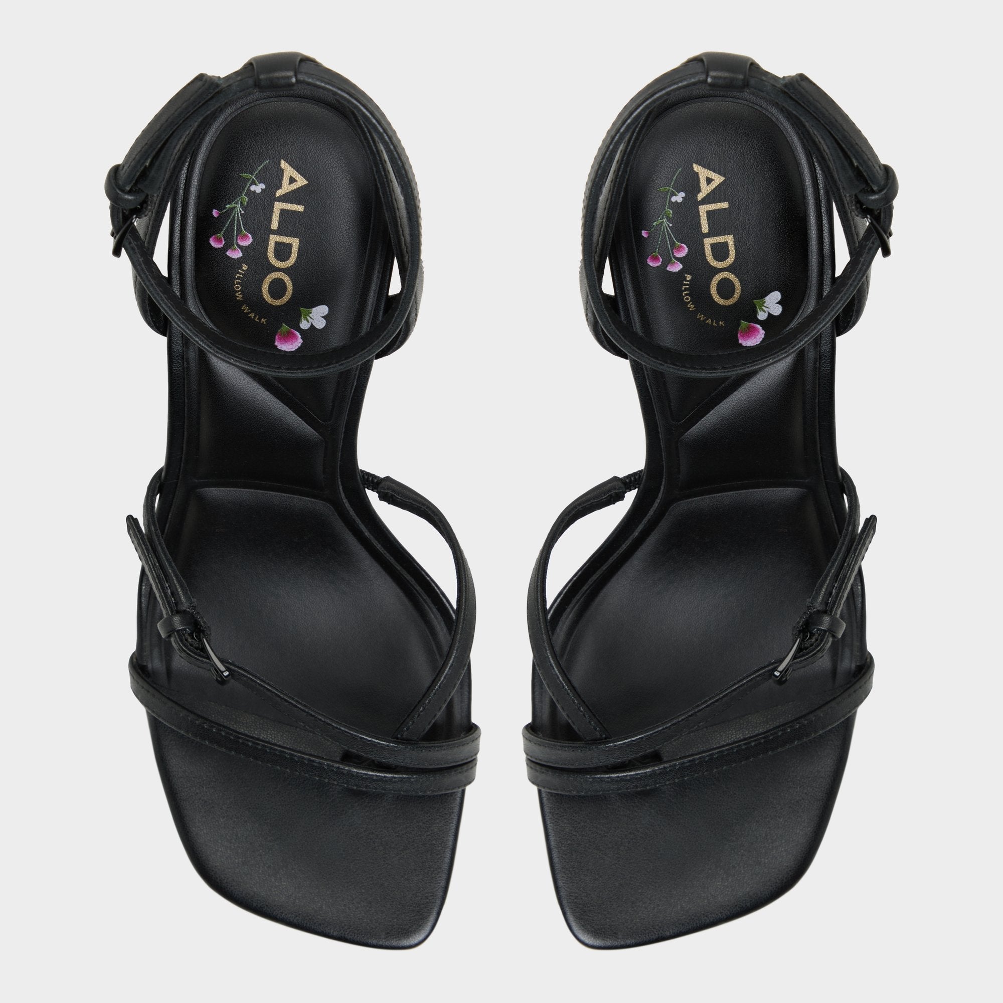 Aldo Conney Black Women's Heeled sandals - Strappy heeled sandal, Stiletto heel