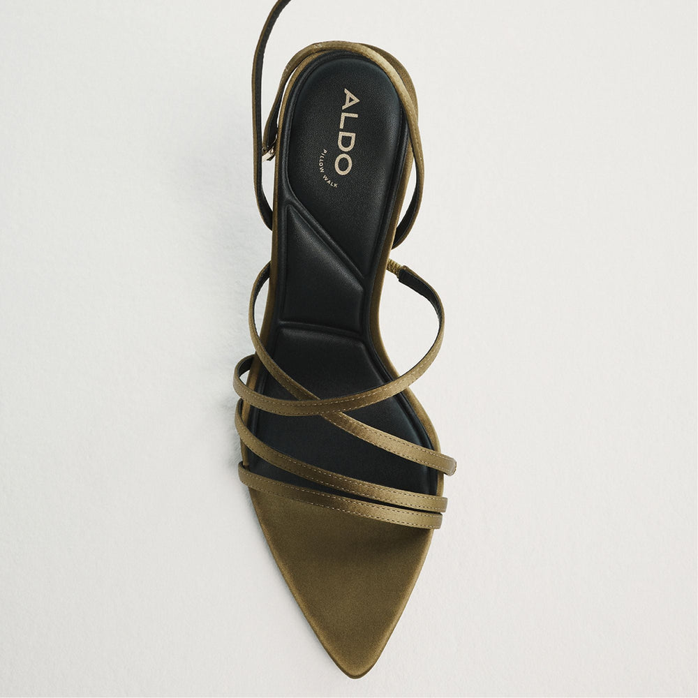 Aldo Solania Other Green Women's Strappy sandals - Strappy heeled sandal, Stiletto heel