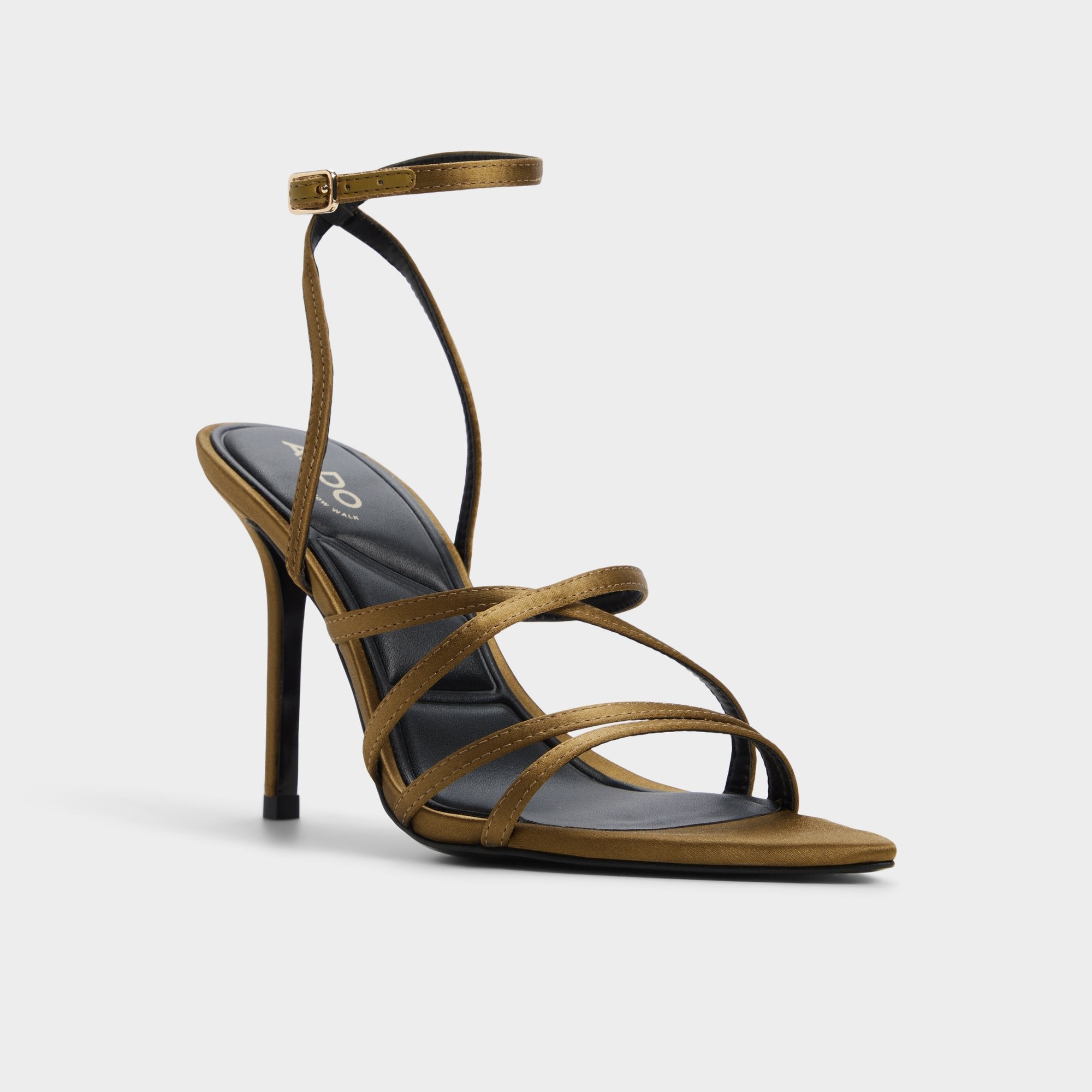 Aldo Solania Other Green Women's Strappy sandals - Strappy heeled sandal, Stiletto heel