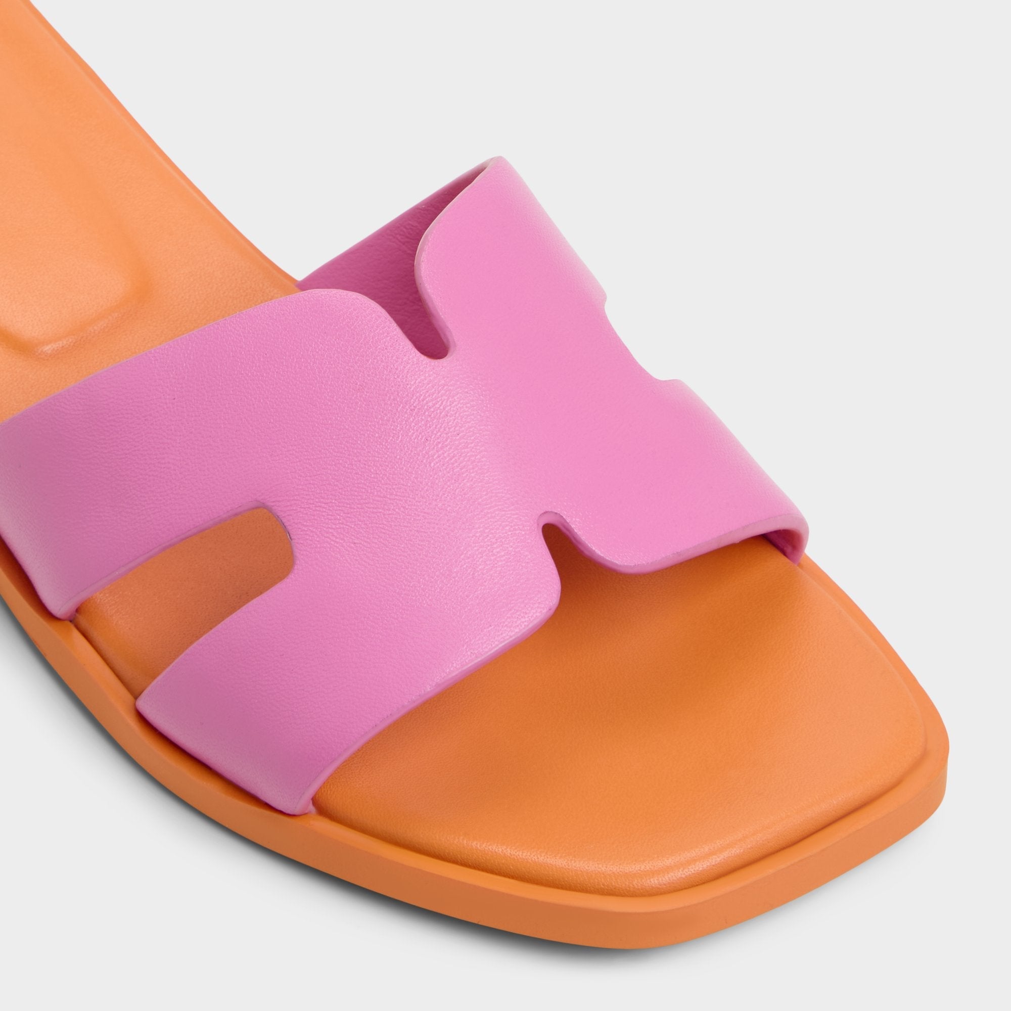 Aldo Itsandal Bright Pink Women's Flats - Slide sandal