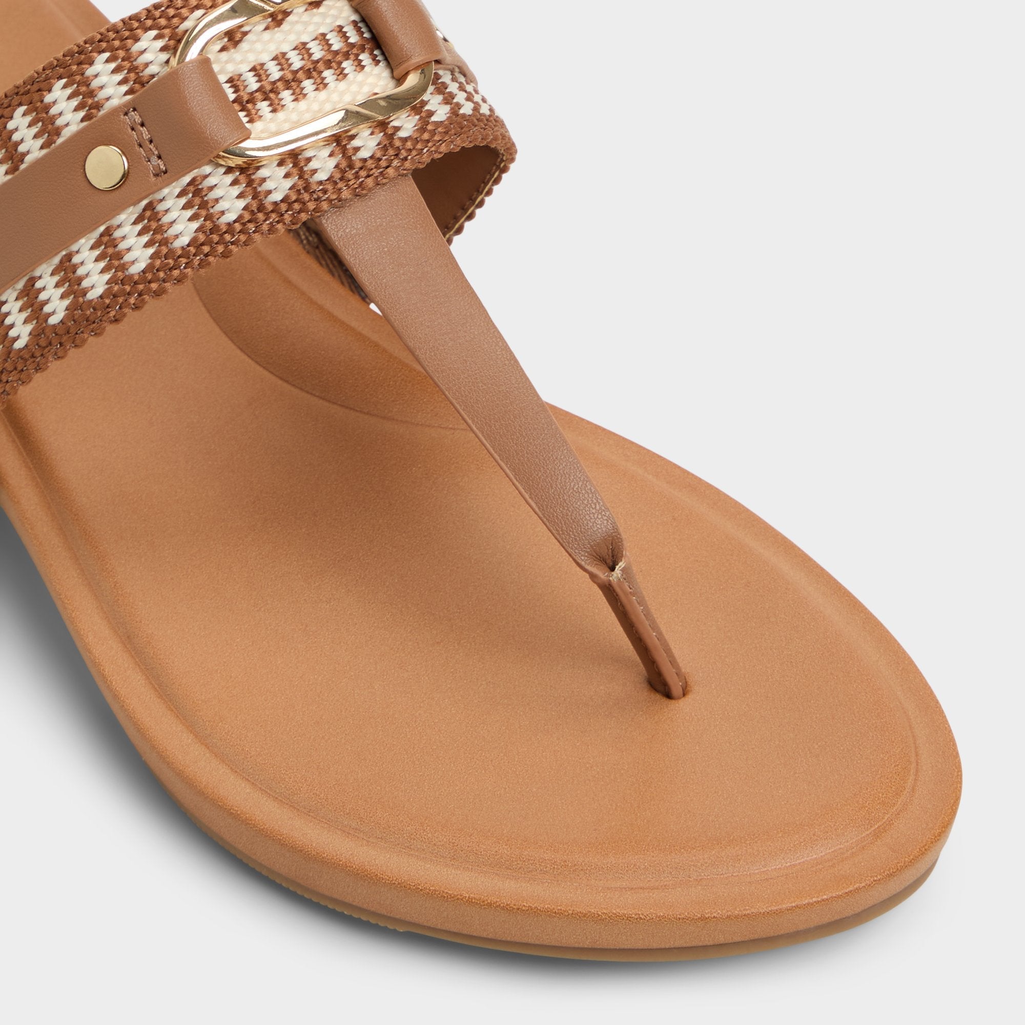 Aldo Taylen Medium Brown Women's Festival shoes accessories - T-strap sandal