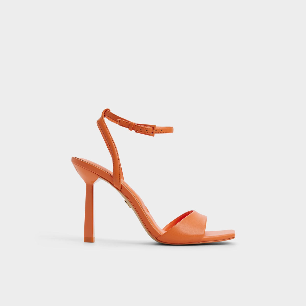 Aldo Illustrious Medium Orange Women's Strappy Heels - Strappy heeled sandal, Stiletto heel