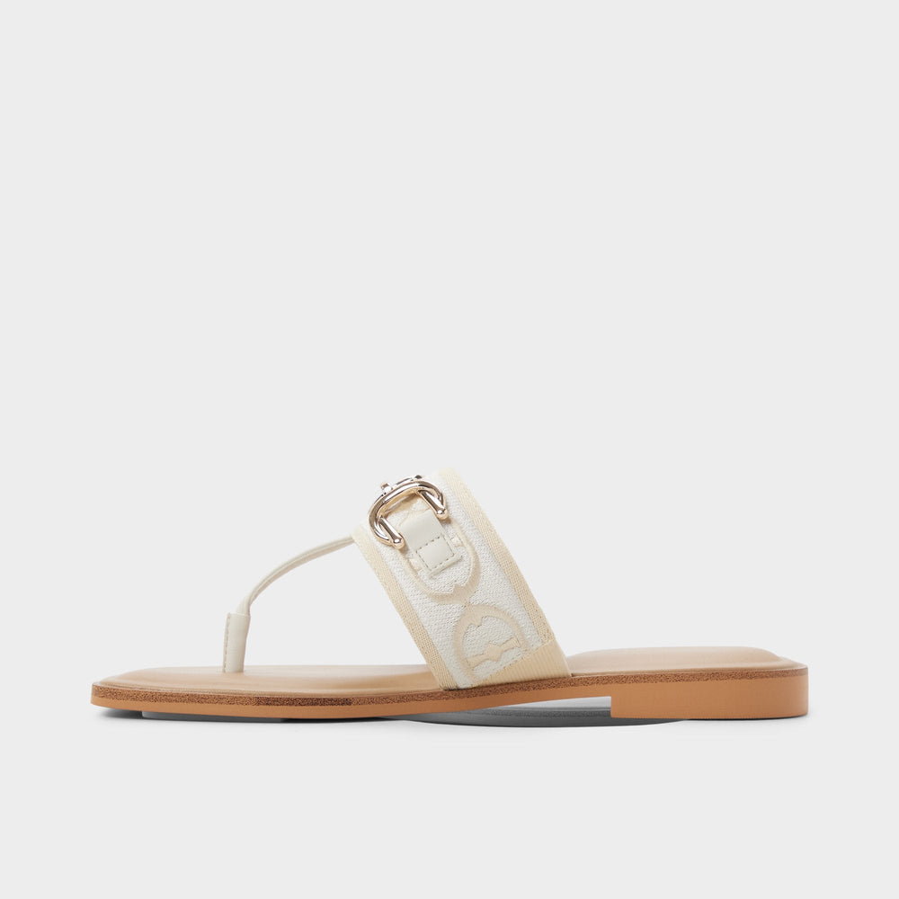 Aldo Coralynna in White Bone 14053516 - T-strap sandal