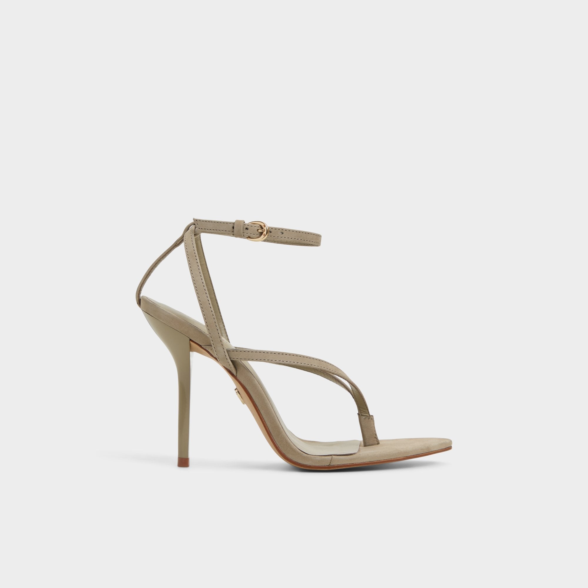 Aldo Abyfindley Other Green Women's Strappy sandals - Heeled flip flop, Stiletto heel